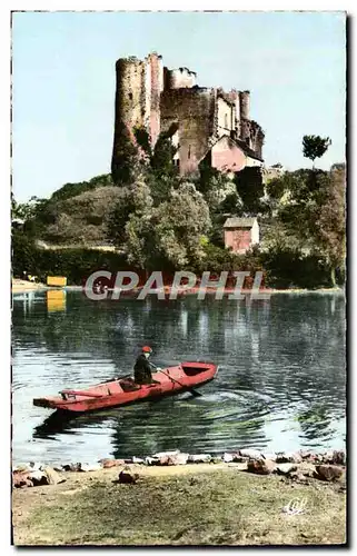 Cartes postales moderne Bourbon L'Archambault Le Chateau vu de l'etang