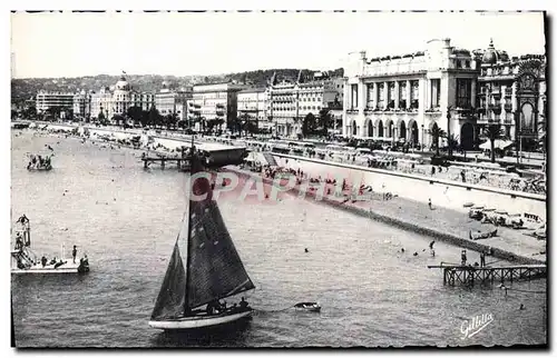 Cartes postales Nice Les Hotels et la Plage