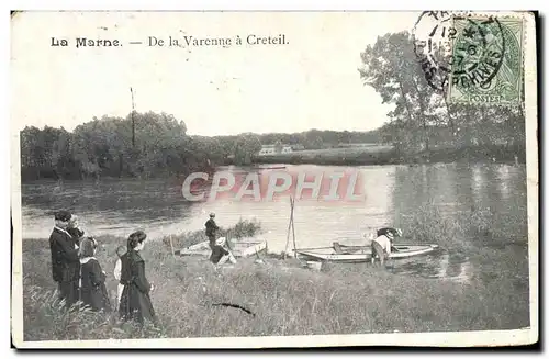 Ansichtskarte AK La Marne De La Varenne a Creteil