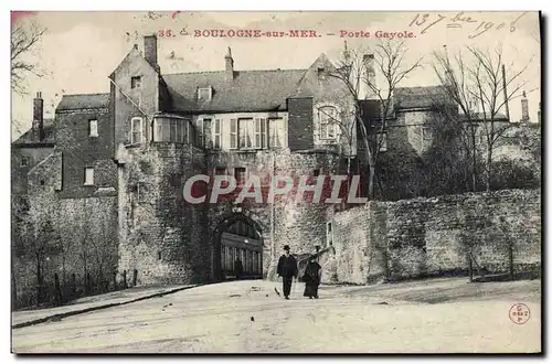 Cartes postales Boulogne Sur Mer Porte Gayole