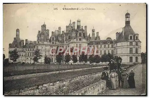 Cartes postales Chambord Le Chateau (animee)