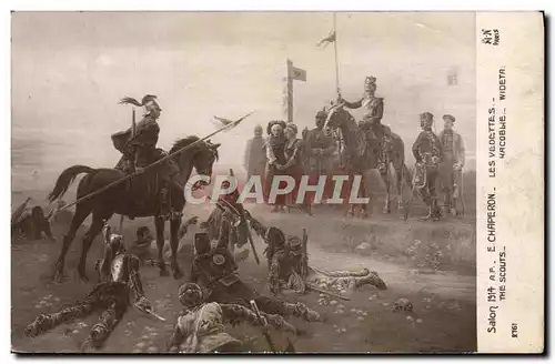 Cartes postales Salon 1914 Chaperon Les vedettes The scouts Scout