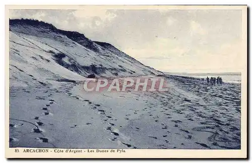 Cartes postales Arcachon Cote d&#39Argent Les Dunes de Pyla