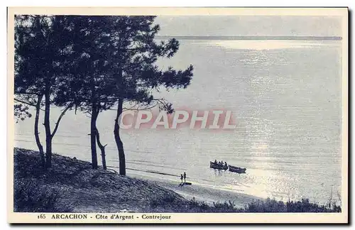 Cartes postales Arcachon Cote d'Argent Contrejour