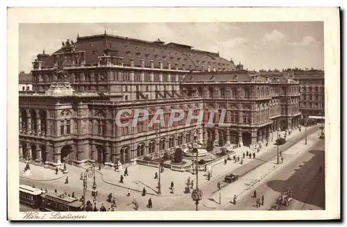 Cartes postales Wien Staatsope