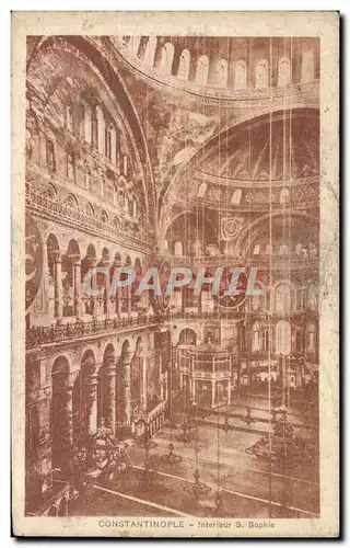 Cartes postales Constantinople Interieur
