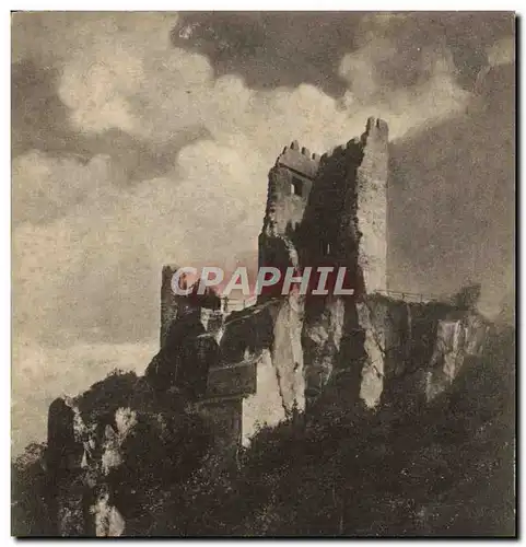 Cartes postales Gruss Vom Rhein Der Drachenfels