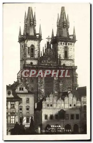 Cartes postales Praha Tynsky Chram