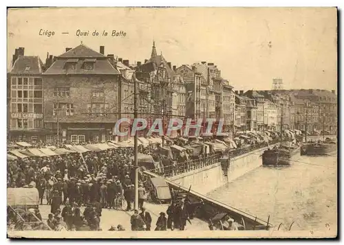 Cartes postales Liege Quai De La Batte