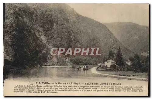 Cartes postales Vallee De La Meuse Laifour Ecluse Des Dames De Meuse