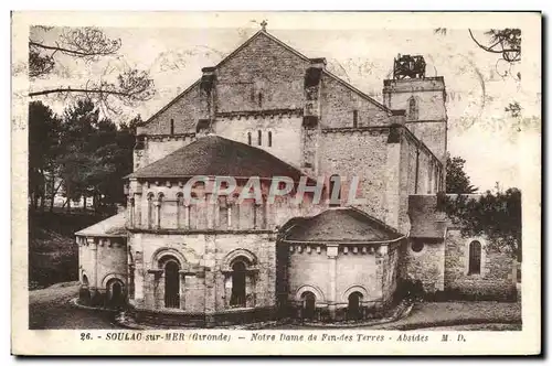 Cartes postales Soulac Sur Mer Notre Dame De Fin Des Terres Absides