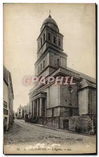 Cartes postales Saint Servan L&#39Eglise