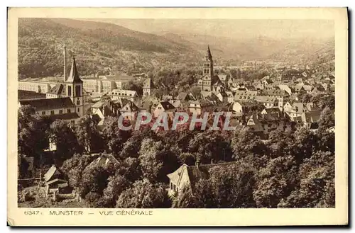 Cartes postales Munster Vue Generale