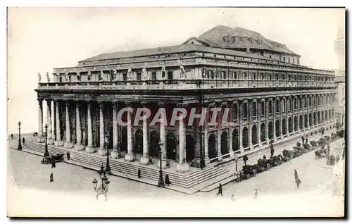 Cartes postales Bordeaux Le Grand Theatre