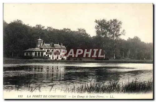 Ansichtskarte AK La Foret De Compiegne Les Etangs De Saint Pierre