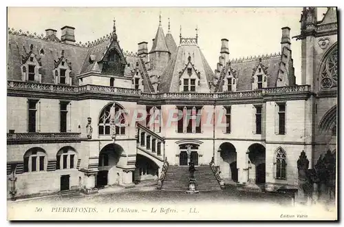 Ansichtskarte AK Pierrefonds Le Chateau Le beffroi