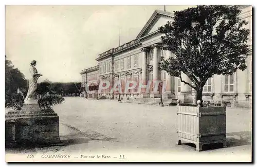 Cartes postales Compiegne Vue Sur Le Parc