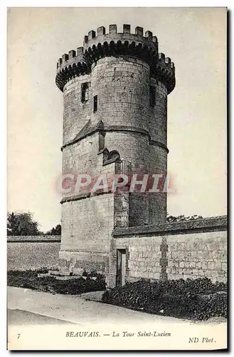 Cartes postales Beauvais La Tour Saint Lucien