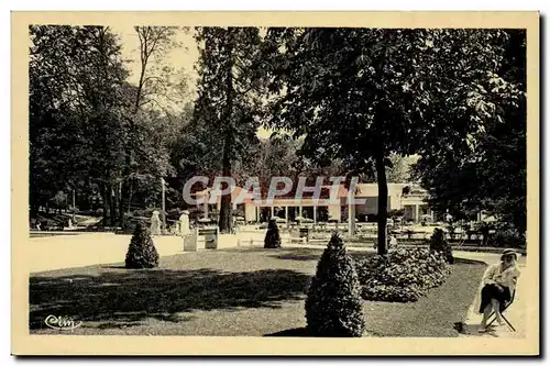 Moderne Karte Aix Les Bains Un Coin Du parc