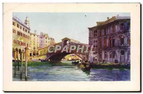 Cartes postales Venezia Ponte Di Rialto