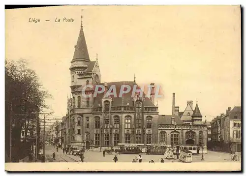 Cartes postales Liege La Poste