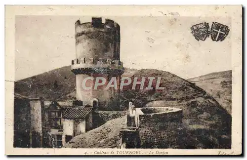 Cartes postales Chateau De Tournoel Le Donjon