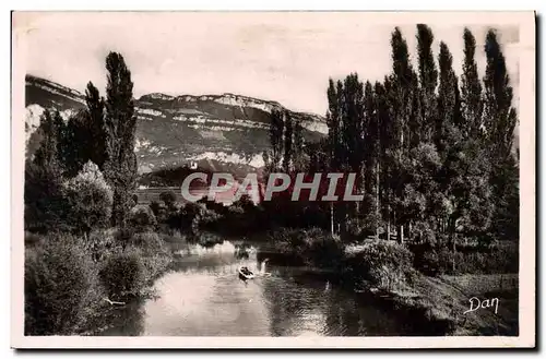 Ansichtskarte AK Aix Les Bains Le Lac Canal De Savieres Et Chateau De Chatillon