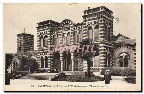 Cartes postales Salies De Bearn L'Etablissement Thermal