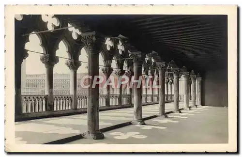 Ansichtskarte AK Venezia Palazzo Ducale Loggia Foscara