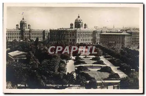 Cartes postales Wien Volksgarten Und Museen