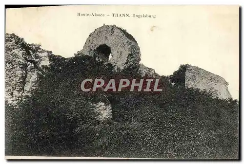Cartes postales Haute Alsace Thann Engelsburg