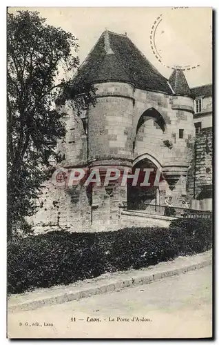 Cartes postales Laon La Porte D&#39Ardon