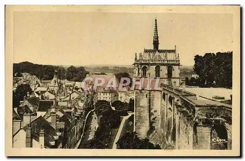 Ansichtskarte AK Chateau D&#39Amboise La Chapelle Saint Hubert