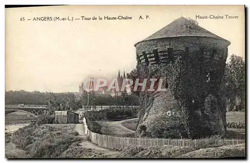 Cartes postales Angers Tour De La haute Chaine