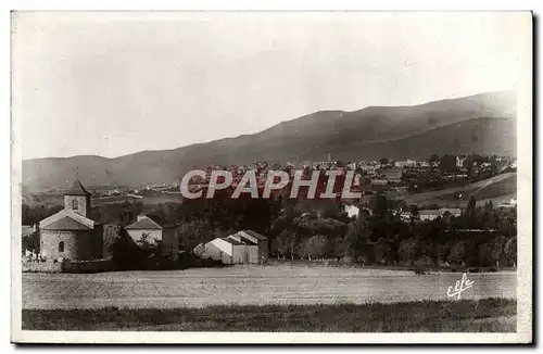 Moderne Karte Pyrenees Ocean Bourg Madame Vue Generale