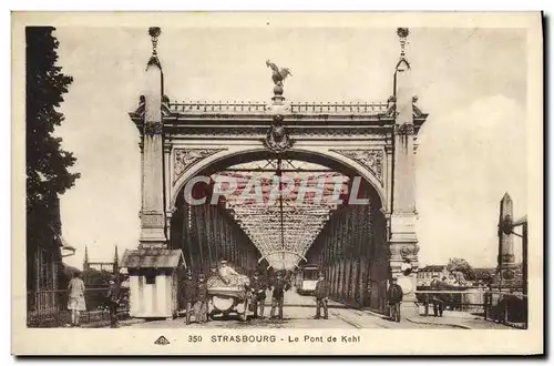 Cartes postales Strasbourg Le Pont De Kehl