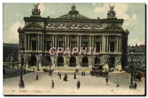 Cartes postales Paris L&#39Opera