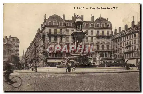 Cartes postales Lyon Place Des Jacobins