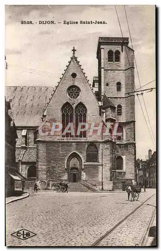 Ansichtskarte AK Dijon Eglise Saint Jean