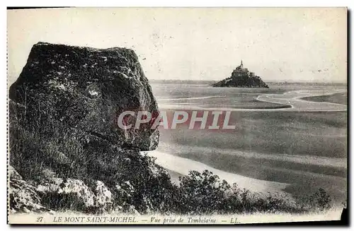 Cartes postales Le Mont Saint Michel Vue Prise De Tombelaine