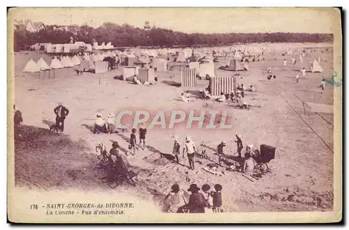 Cartes postales Saint Groges De Didonne La Conche Vue D&#39Ensemble