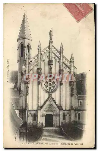 Cartes postales La Souterraine Chapelle du Couvent