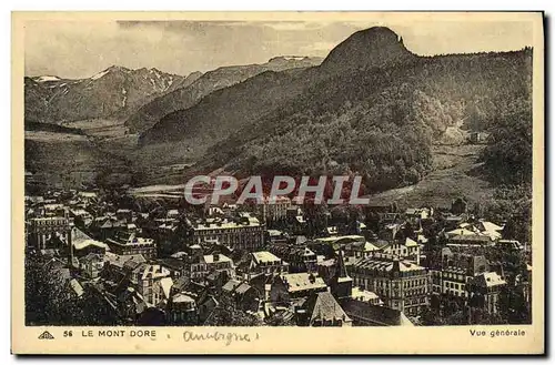 Cartes postales Le Mont Dore Vue Generale