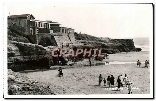 Cartes postales La grande cote Les falaises