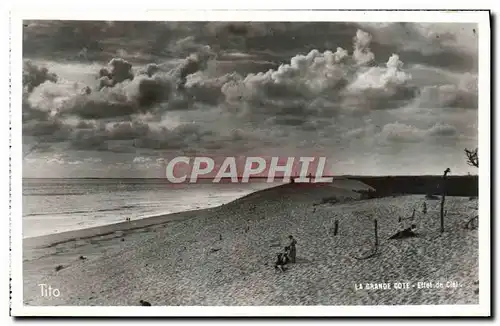 Cartes postales moderne La Grande Cote Effet de ciel