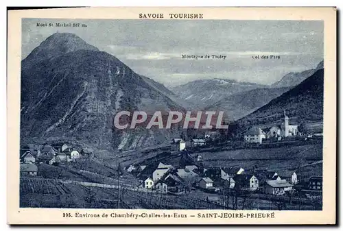 Ansichtskarte AK Environs de Chambery Challes les Eaux Saint Jeoire Prieure