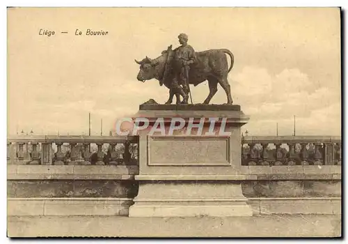 Ansichtskarte AK Liege Le Bouvier Taureau