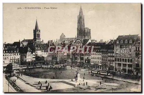 Cartes postales Strasbourg Place Kleber