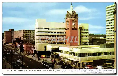 Cartes postales moderne Old Clock Tower And New Victoria Centre Nottingham