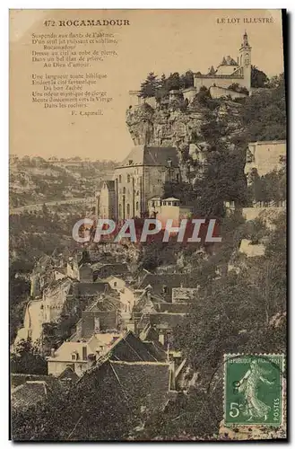 Cartes postales Rocamadour Le Lot Illustre